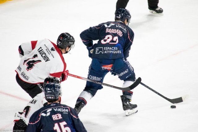Photo hockey match Angers  - Briançon  le 15/09/2023