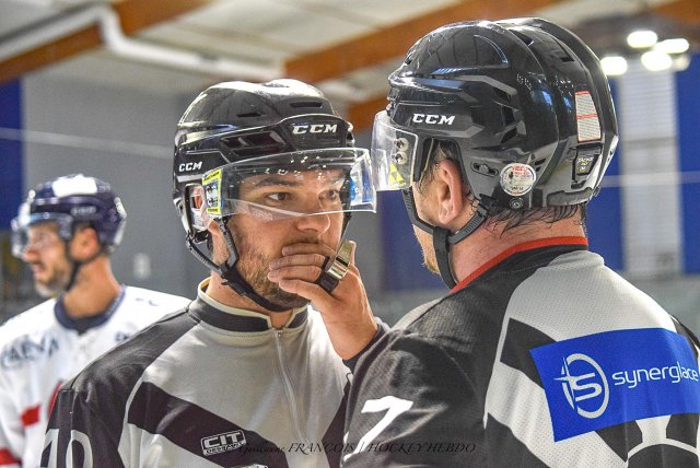 Photo hockey match Nantes - Caen  le 16/09/2023