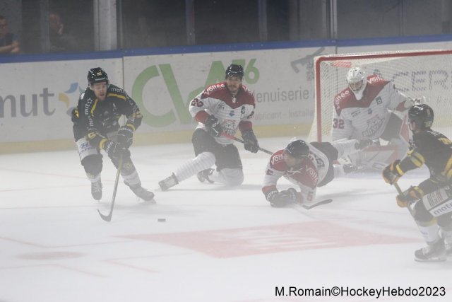 Photo hockey match Rouen - Bordeaux le 17/09/2023