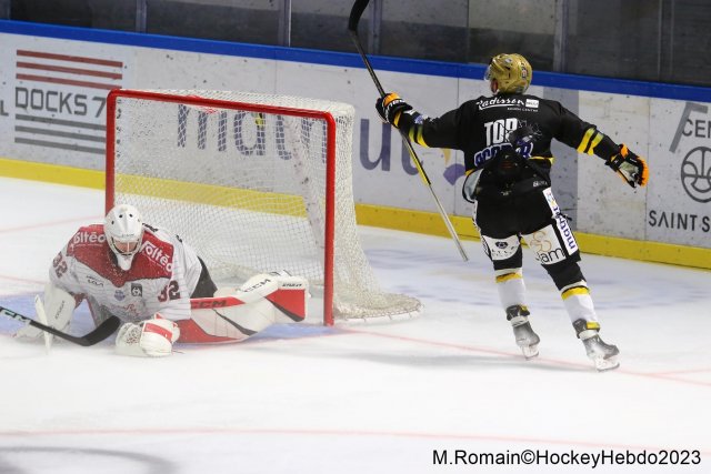 Photo hockey match Rouen - Bordeaux le 17/09/2023