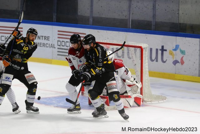 Photo hockey match Rouen - Bordeaux le 17/09/2023