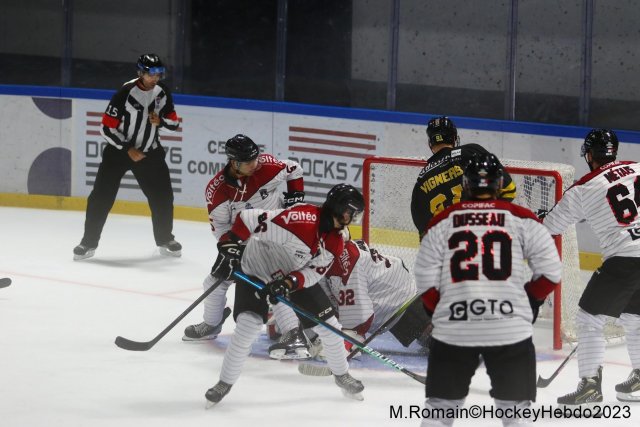 Photo hockey match Rouen - Bordeaux le 17/09/2023