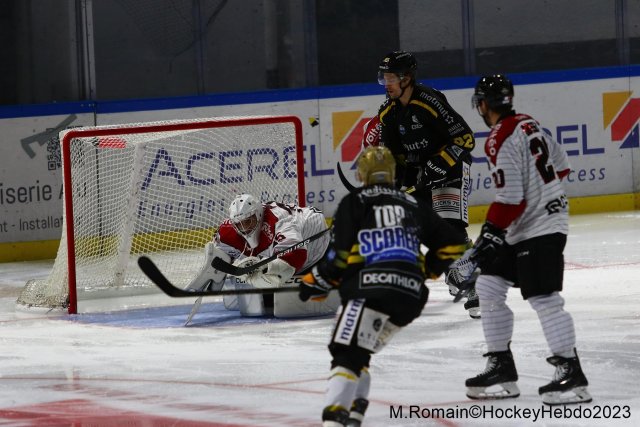 Photo hockey match Rouen - Bordeaux le 17/09/2023