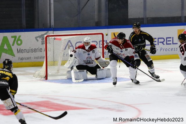 Photo hockey match Rouen - Bordeaux le 17/09/2023