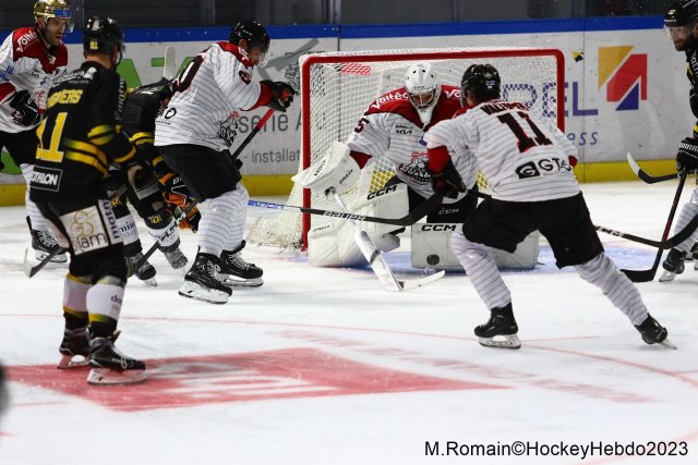 Photo hockey match Rouen - Bordeaux le 17/09/2023