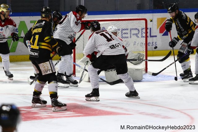 Photo hockey match Rouen - Bordeaux le 17/09/2023