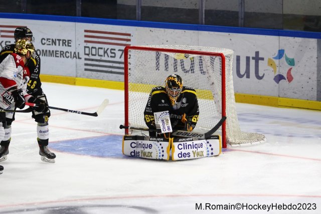Photo hockey match Rouen - Bordeaux le 17/09/2023
