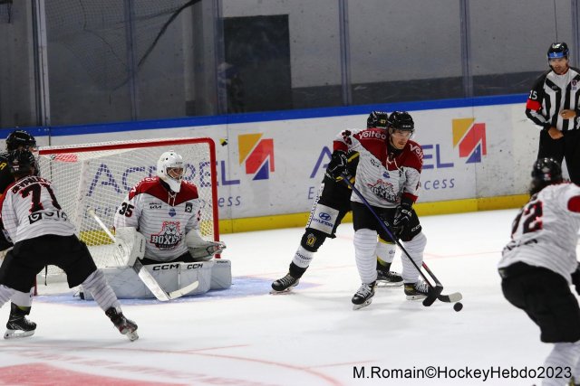 Photo hockey match Rouen - Bordeaux le 17/09/2023