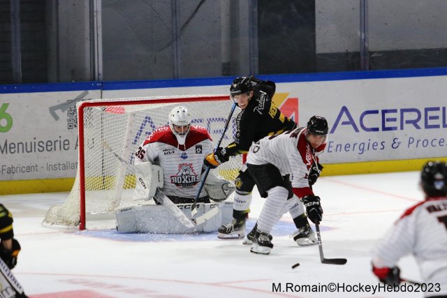 Photo hockey match Rouen - Bordeaux le 17/09/2023
