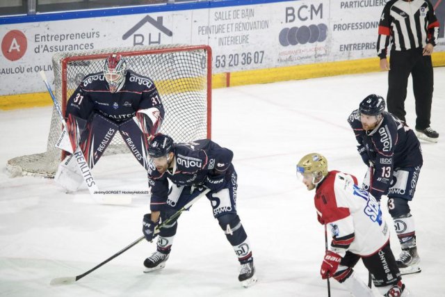 Photo hockey match Angers  - Briançon  le 15/09/2023