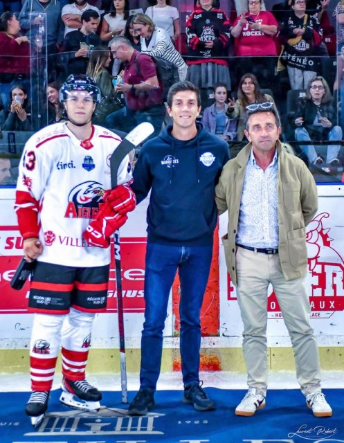 Photo hockey match Bordeaux - Nice le 19/09/2023