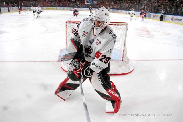 Photo hockey match Grenoble  - Chamonix  le 19/09/2023
