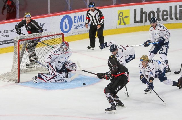 Photo hockey match Amiens  - Angers  le 19/09/2023