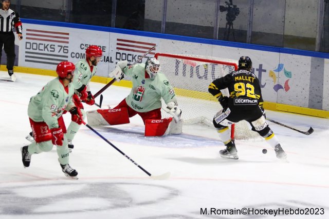 Photo hockey match Rouen - Cergy-Pontoise le 22/09/2023