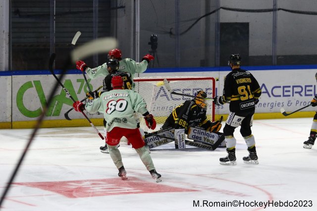 Photo hockey match Rouen - Cergy-Pontoise le 22/09/2023