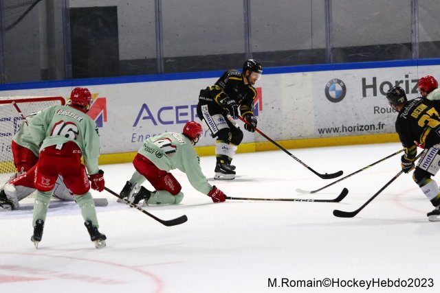 Photo hockey match Rouen - Cergy-Pontoise le 22/09/2023