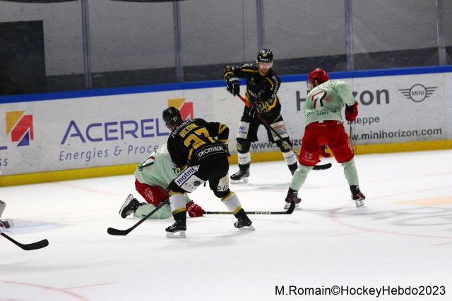 Photo hockey match Rouen - Cergy-Pontoise le 22/09/2023