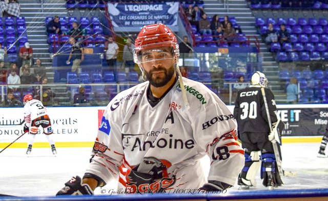 Photo hockey match Nantes - Cholet  le 23/09/2023