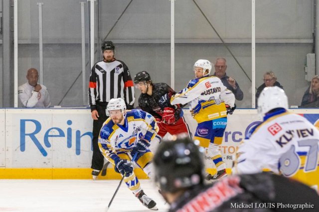 Photo hockey match Reims - Valenciennes le 23/09/2023