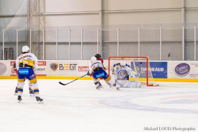Photo hockey match Reims - Valenciennes le 23/09/2023