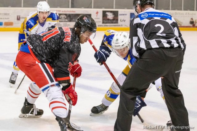 Photo hockey match Reims - Valenciennes le 23/09/2023