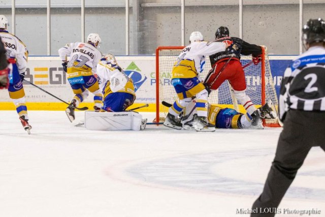 Photo hockey match Reims - Valenciennes le 23/09/2023