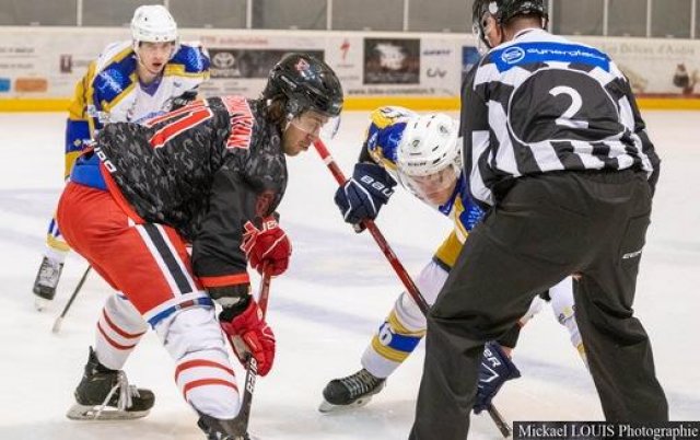 Photo hockey match Reims - Valenciennes le 23/09/2023