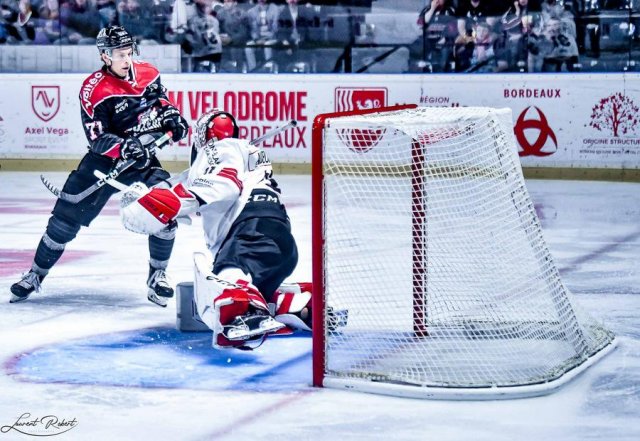 Photo hockey match Bordeaux - Chamonix  le 26/09/2023