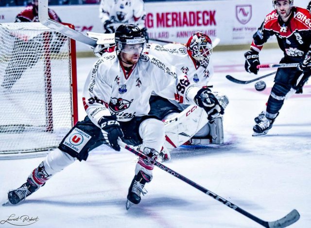 Photo hockey match Bordeaux - Chamonix  le 26/09/2023