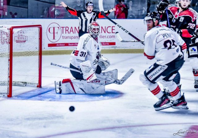 Photo hockey match Bordeaux - Chamonix  le 26/09/2023