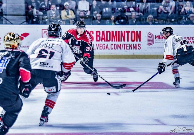 Photo hockey match Bordeaux - Chamonix  le 26/09/2023
