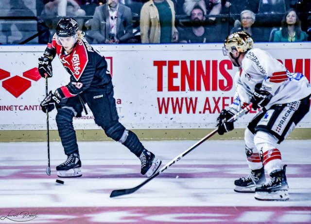 Photo hockey match Bordeaux - Chamonix  le 26/09/2023