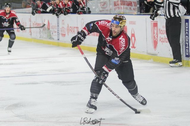 Photo hockey match Bordeaux - Chamonix  le 26/09/2023