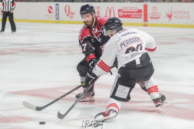 Photo hockey match Bordeaux - Chamonix  le 26/09/2023