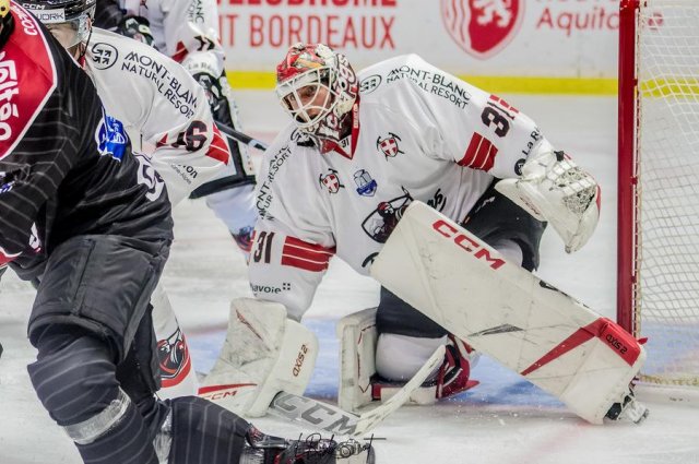 Photo hockey match Bordeaux - Chamonix  le 26/09/2023