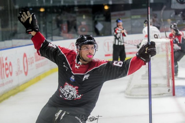 Photo hockey match Bordeaux - Chamonix  le 26/09/2023