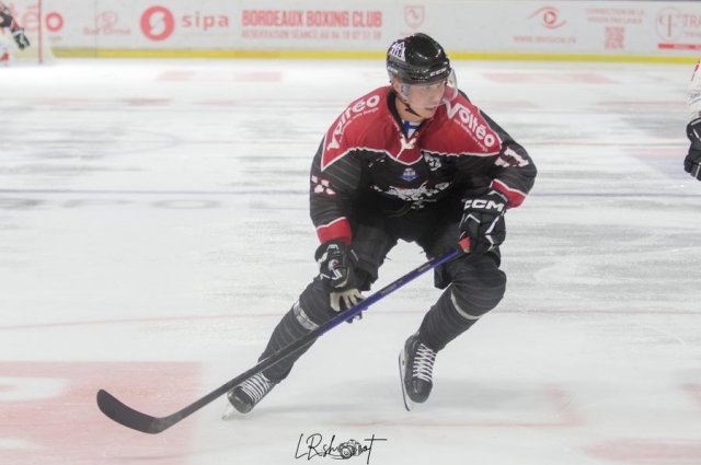Photo hockey match Bordeaux - Chamonix  le 26/09/2023