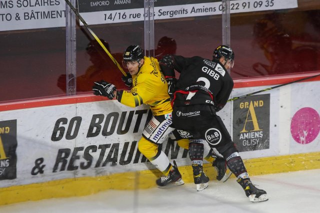 Photo hockey match Amiens  - Rouen le 26/09/2023
