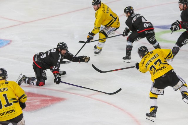 Photo hockey match Amiens  - Rouen le 26/09/2023