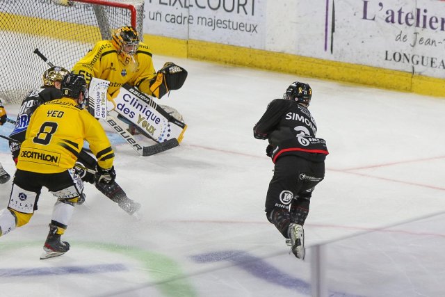 Photo hockey match Amiens  - Rouen le 26/09/2023