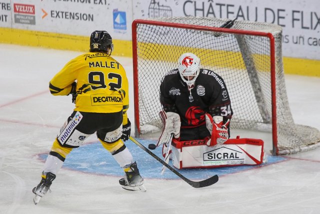 Photo hockey match Amiens  - Rouen le 26/09/2023