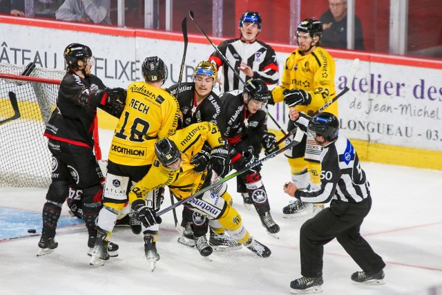 Photo hockey match Amiens  - Rouen le 26/09/2023