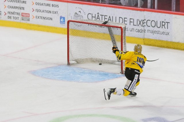 Photo hockey match Amiens  - Rouen le 26/09/2023