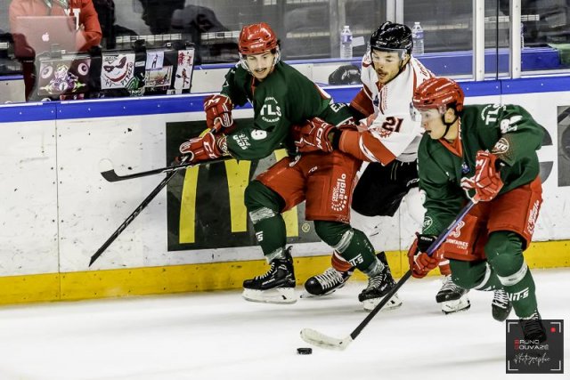 Photo hockey match Cergy-Pontoise - Nice le 26/09/2023