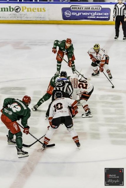 Photo hockey match Cergy-Pontoise - Nice le 26/09/2023