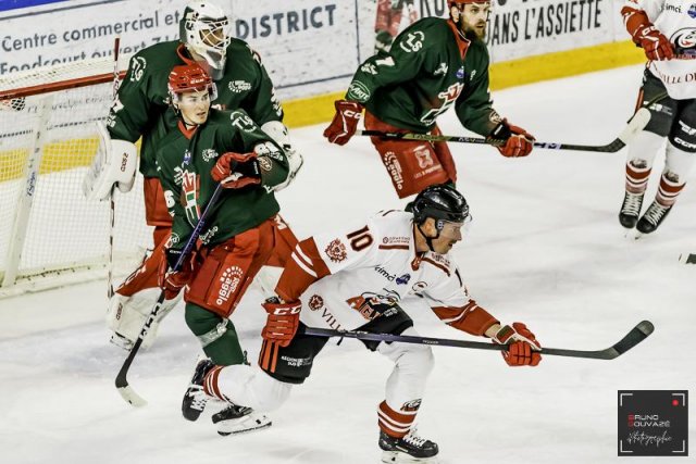 Photo hockey match Cergy-Pontoise - Nice le 26/09/2023