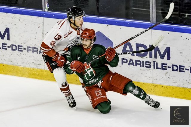 Photo hockey match Cergy-Pontoise - Nice le 26/09/2023
