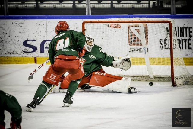 Photo hockey match Cergy-Pontoise - Nice le 26/09/2023