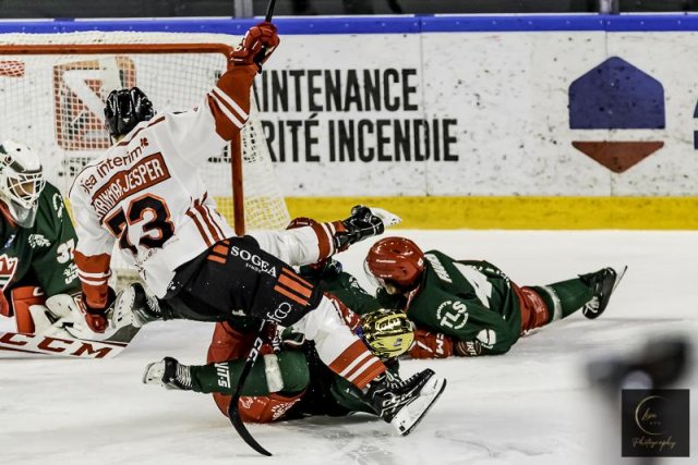 Photo hockey match Cergy-Pontoise - Nice le 26/09/2023