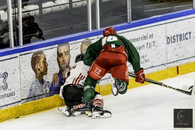 Photo hockey match Cergy-Pontoise - Nice le 26/09/2023